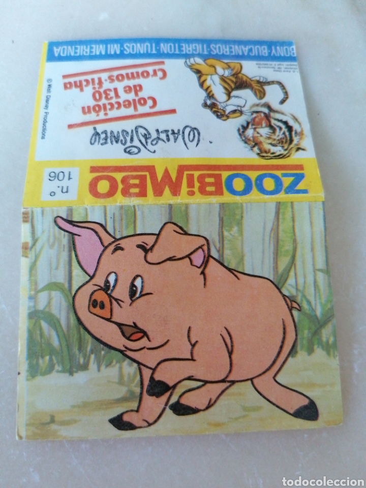 Coleccionismo cromos antiguos: CROMO ZOOBIMBO N&Uacute;MERO 106 - Foto 1