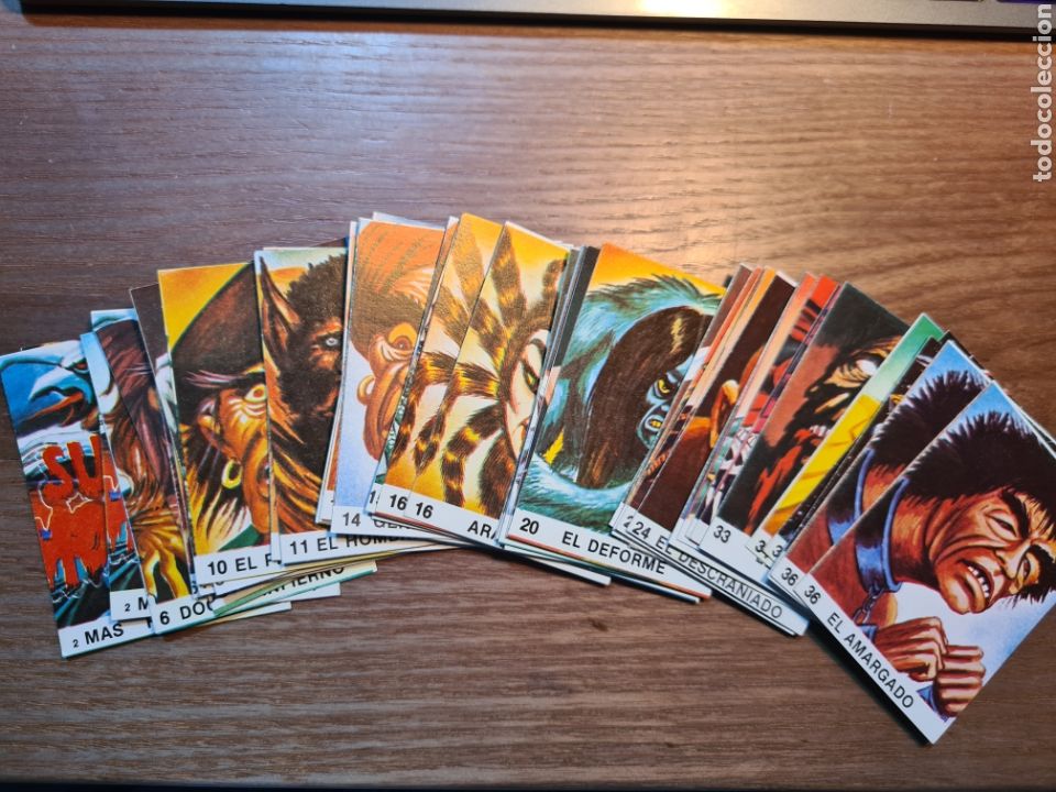 Coleccionismo cromos antiguos: CROMOS SUPER MONSTRUOS NUEVOS - Foto 1