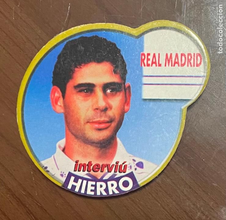 Coleccionismo cromos antiguos: CROMO HIERRO Real Madrid, Interviu, iman - Foto 1