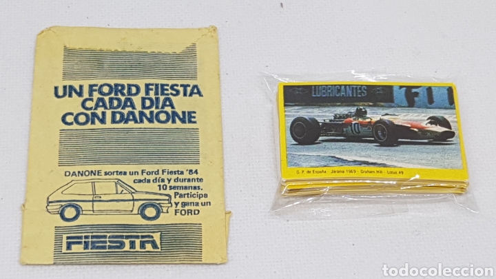 Coleccion Completa 50 Cromos Grand Prix Ford Danone Mas Sobre sin Abrir Muy Dificil