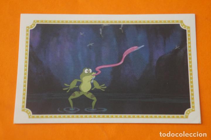 Coleccionismo Cromos antiguos: CROMO DE TIANA Y EL SAPO SIN PEGAR N&ordm; 99 A&Ntilde;O 2010 DEL ALBUM TIANA Y EL SAPO DE PANINI