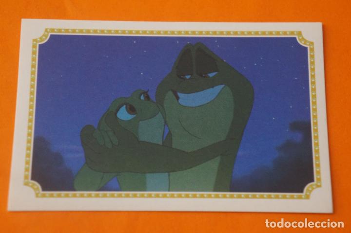 Coleccionismo Cromos antiguos: CROMO DE TIANA Y EL SAPO SIN PEGAR N&ordm; 126 A&Ntilde;O 2010 DEL ALBUM TIANA Y EL SAPO DE PANINI