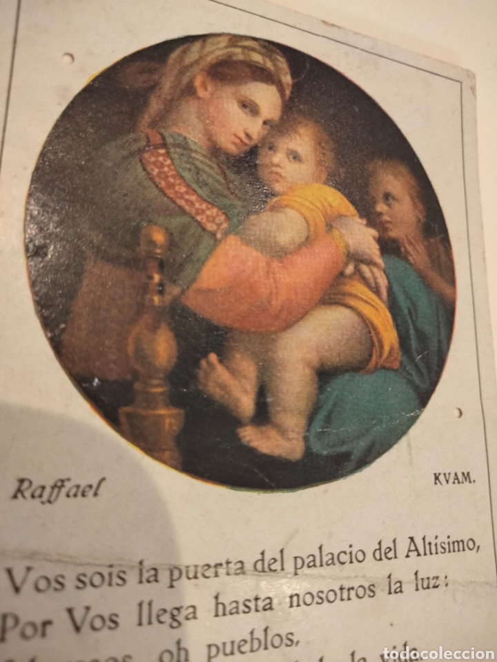 Coleccionismo cromos antiguos: Cromo religioso, n&uacute;mero 33 - Foto 2