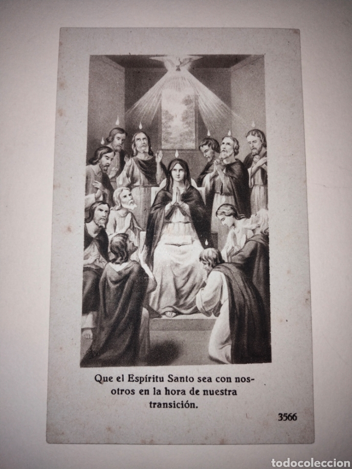 Coleccionismo cromos antiguos: Cromo religioso de 1942, n&uacute;mero 3566 - Foto 1