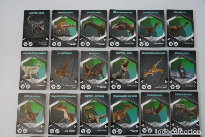 Coleccionismo cromos antiguos: CARTAS DINOSAURIOS JURASSIC WORLD - Foto 2