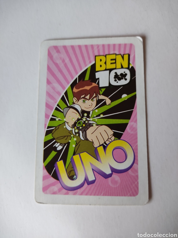Coleccionismo cromos antiguos: CROMO CARTA CARD BEN 10 UNO - Foto 2