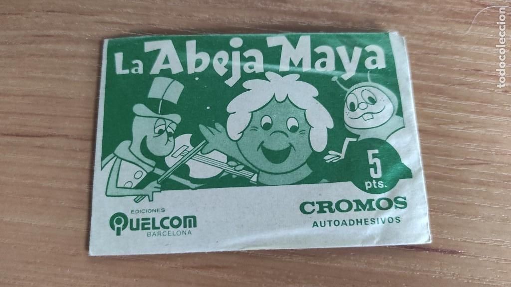 Coleccionismo cromos antiguos: Sobre sin abrir, La abeja Maya. Ed Quelcon 1978 - Foto 1