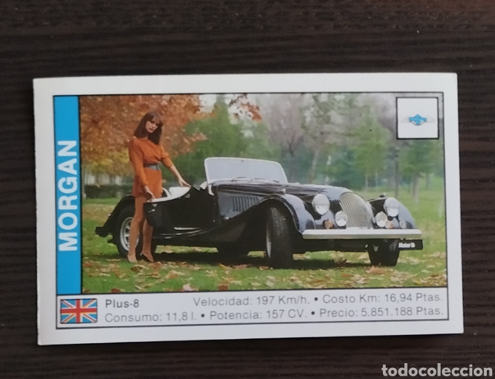 Coleccionismo cromos antiguos: Morgan Plus 8. N&ordm; 105 Coches 89. Cusco - Foto 1