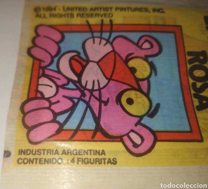 Coleccionismo cromos antiguos: Cromos La Pantera Rosa a&ntilde;o 1994 - Foto 3