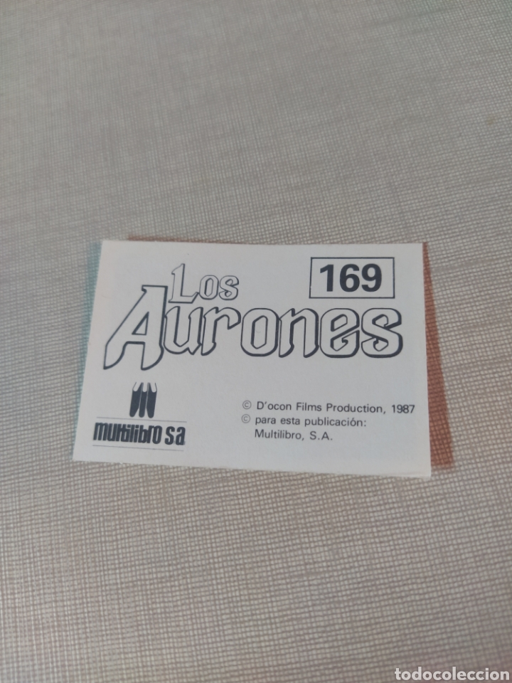Coleccionismo cromos antiguos: Cromo los aurones multilibro N&deg;169 - Foto 2