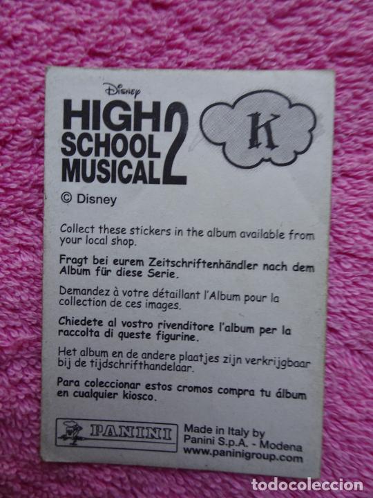 Coleccionismo cromos antiguos: Chad Danforth high school musical 2 K panini 2007 - Foto 2