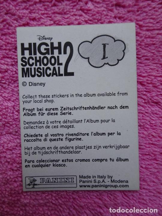 Coleccionismo cromos antiguos: high school musical 2 letra I panini 2007 - Foto 2
