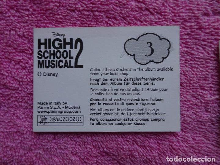 Coleccionismo cromos antiguos: high school musical 2 3 panini 2007 - Foto 2