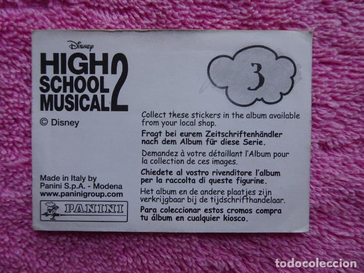 Coleccionismo cromos antiguos: high school musical 2 3 panini 2007 - Foto 2