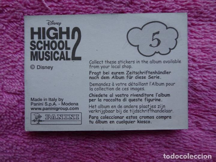 Coleccionismo cromos antiguos: high school musical 2 5 panini 2007 - Foto 2