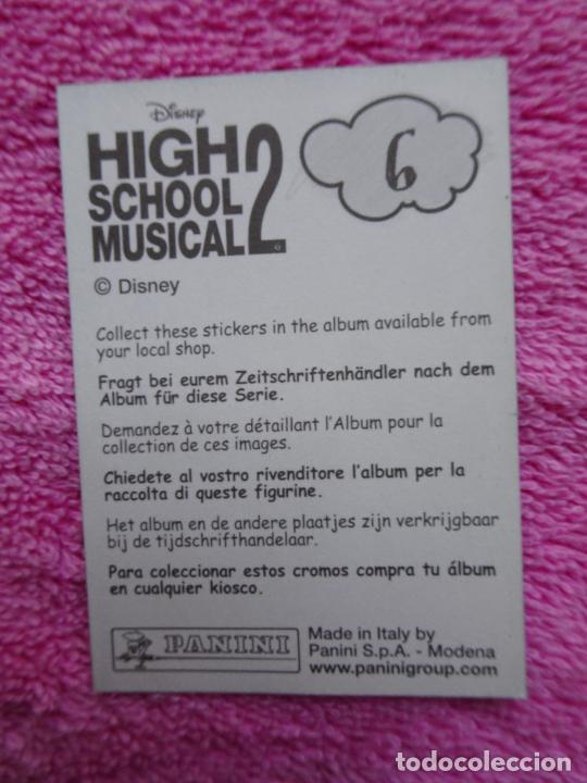 Coleccionismo cromos antiguos: high school musical 2 6 panini 2007 - Foto 2