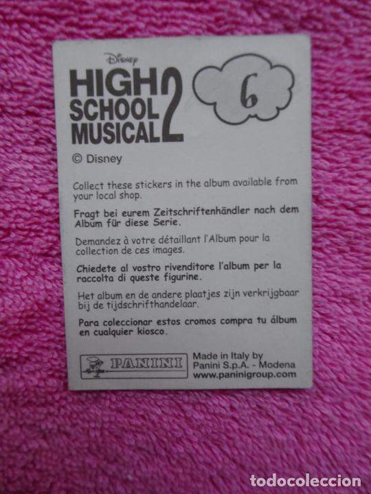 Coleccionismo cromos antiguos: high school musical 2 6 panini 2007 - Foto 2