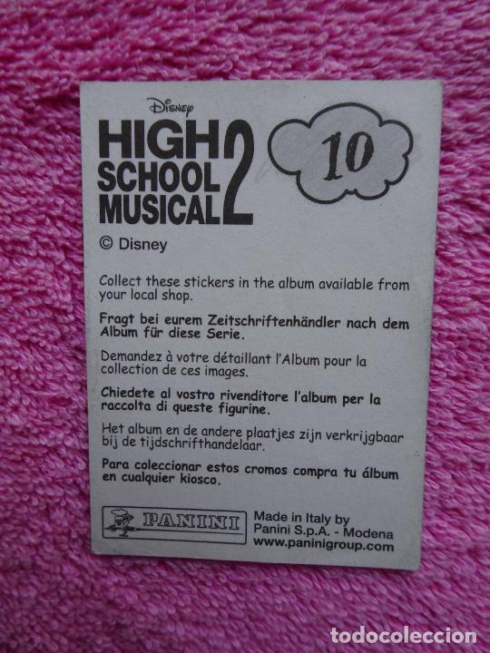 Coleccionismo cromos antiguos: high school musical 2 10 panini 2007 - Foto 2