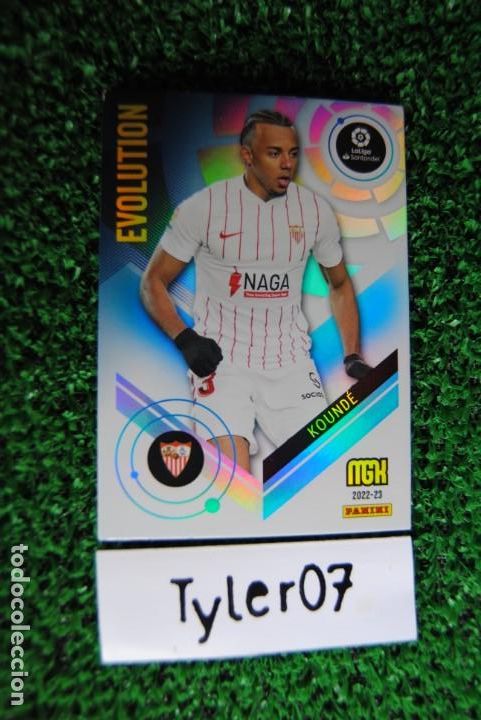 Coleccionismo cromos antiguos: Kounde Evolution Sevilla MEGACRACKS 22-23 - Foto 1