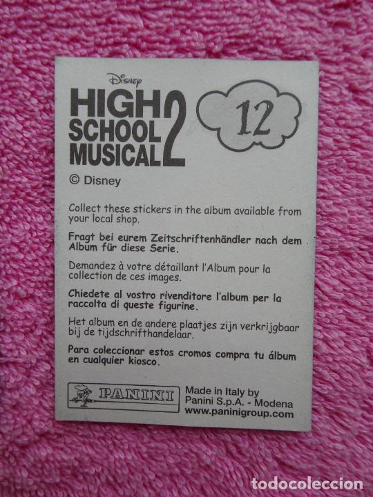 Coleccionismo cromos antiguos: high school musical 2 12 panini 2007 - Foto 2