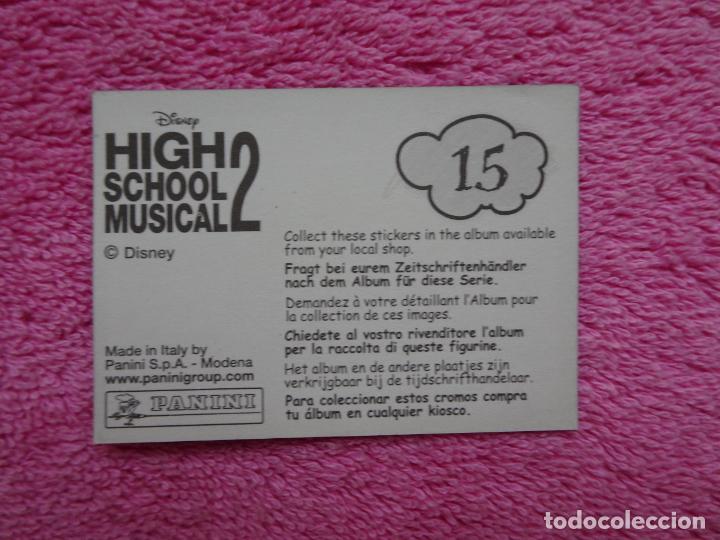 Coleccionismo cromos antiguos: high school musical 2 15 panini 2007 - Foto 2
