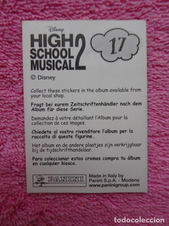 Coleccionismo cromos antiguos: 17 high school musical 2 ryan evans y chad danforth panini 2007 - Foto 2