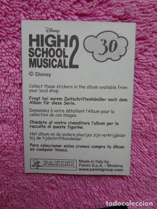 Coleccionismo cromos antiguos: high school musical 2 30 panini 2007 - Foto 2