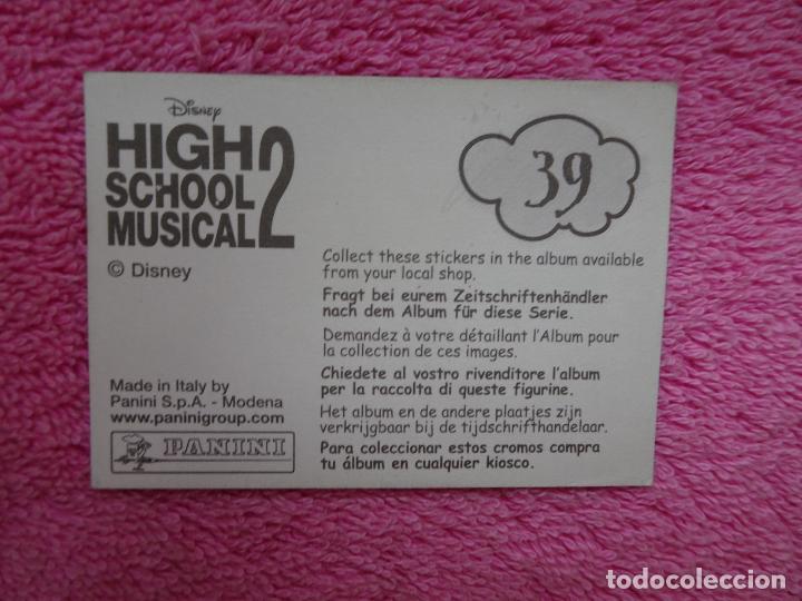 Coleccionismo cromos antiguos: high school musical 2 39 panini 2007 - Foto 2