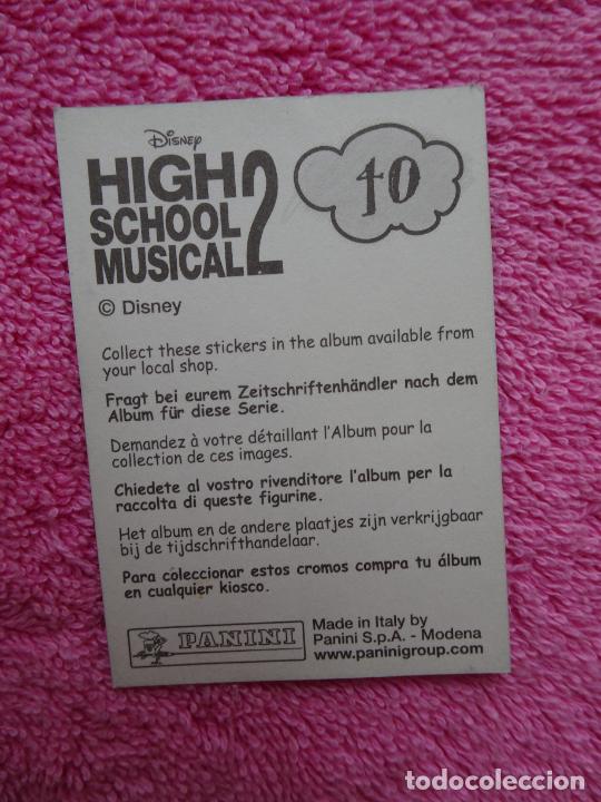 Coleccionismo cromos antiguos: high school musical 2 40 panini 2007 - Foto 2