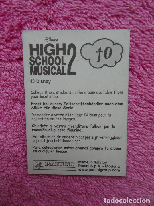 Coleccionismo cromos antiguos: high school musical 2 40 panini 2007 - Foto 2