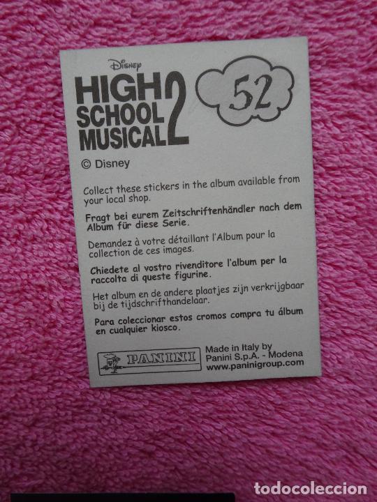 Coleccionismo cromos antiguos: high school musical 2 51 panini 2007 - Foto 2