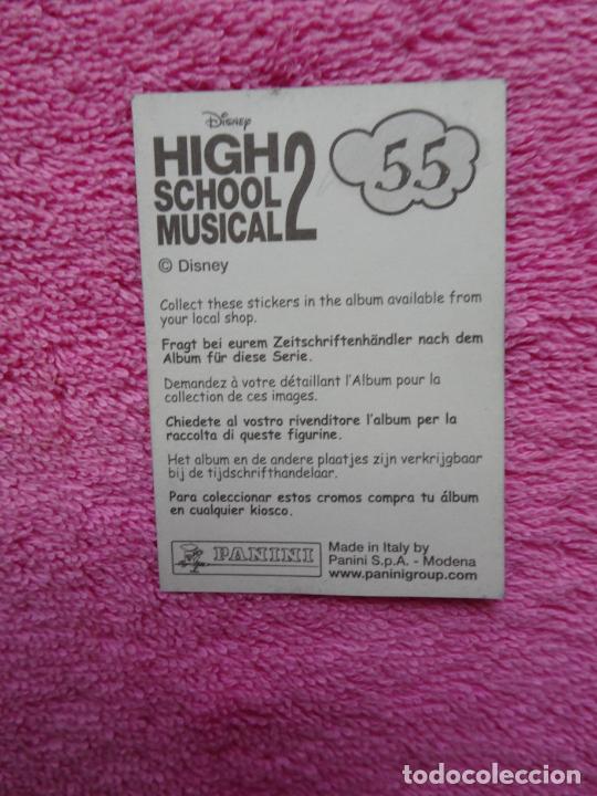 Coleccionismo cromos antiguos: high school musical 2 55 panini 2007 - Foto 2