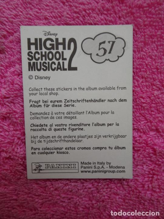 Coleccionismo cromos antiguos: high school musical 2 57 panini 2007 - Foto 2