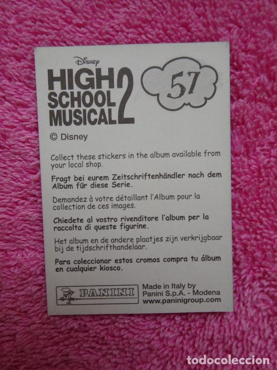 Coleccionismo cromos antiguos: high school musical 2 57 panini 2007 - Foto 2
