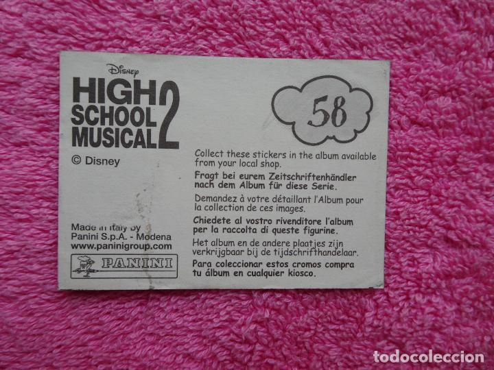 Coleccionismo cromos antiguos: high school musical 2 58 panini 2007 - Foto 2