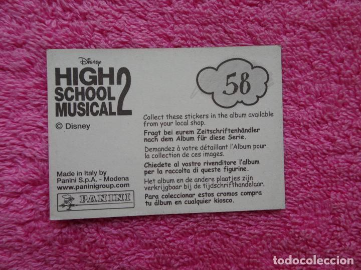 Coleccionismo cromos antiguos: high school musical 2 58 panini 2007 - Foto 2