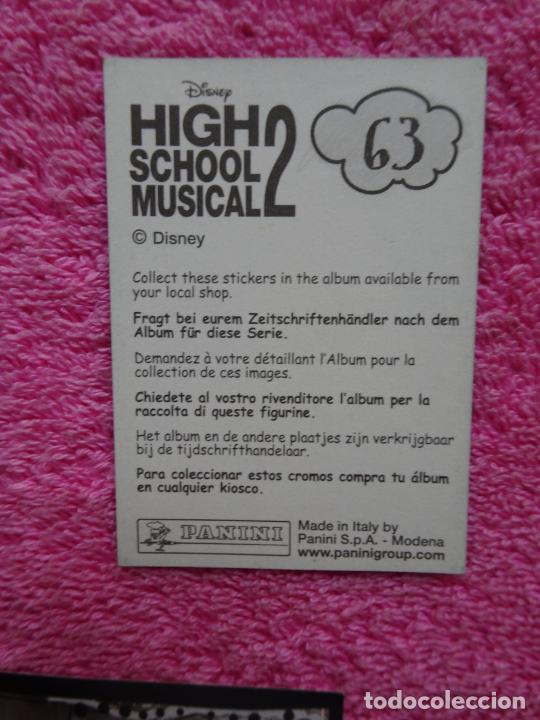 Coleccionismo cromos antiguos: high school musical 2 63 panini 2007 - Foto 2