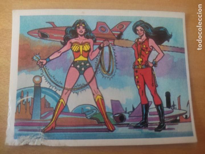 Coleccionismo Cromos antiguos: WONDER WOMAN SOBADO ED PACOSA DOS 1981 CROMO SIN PEGAR NUNCA COL FESTIVAL *