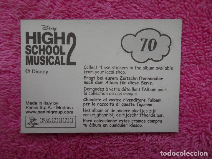 Coleccionismo cromos antiguos: high school musical 2 70 panini 2007 - Foto 2