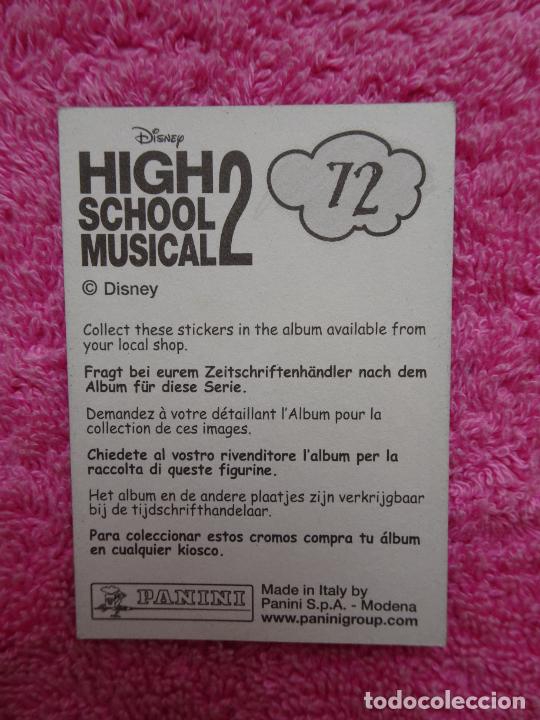 Coleccionismo cromos antiguos: high school musical 2 72 panini 2007 - Foto 2