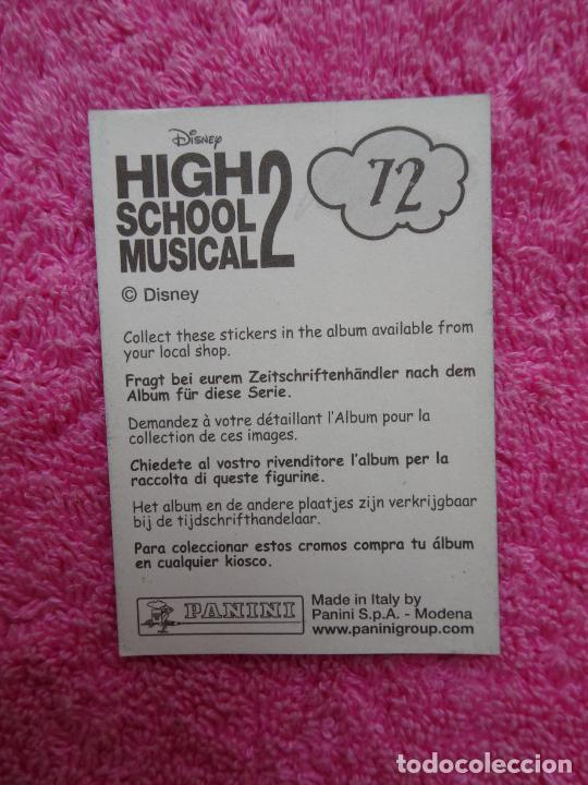Coleccionismo cromos antiguos: high school musical 2 72 panini 2007 - Foto 2