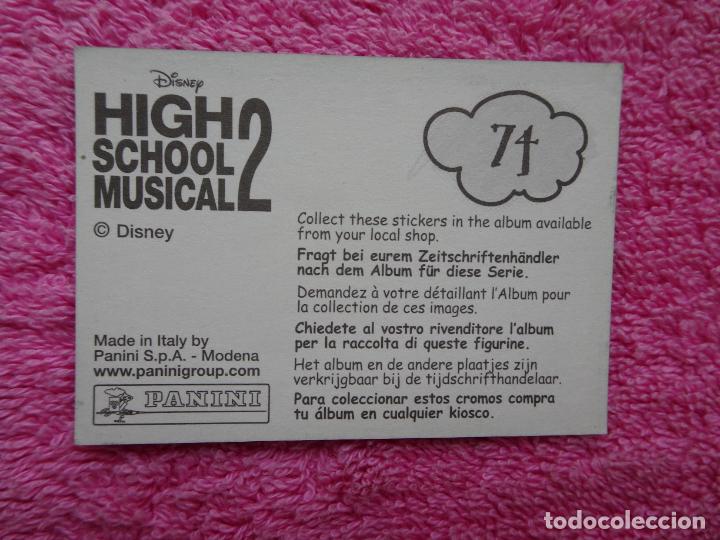 Coleccionismo cromos antiguos: high school musical 2 74 panini 2007 - Foto 2