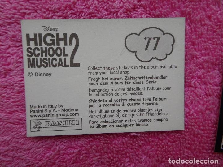 Coleccionismo cromos antiguos: high school musical 2 77 panini 2007 - Foto 2