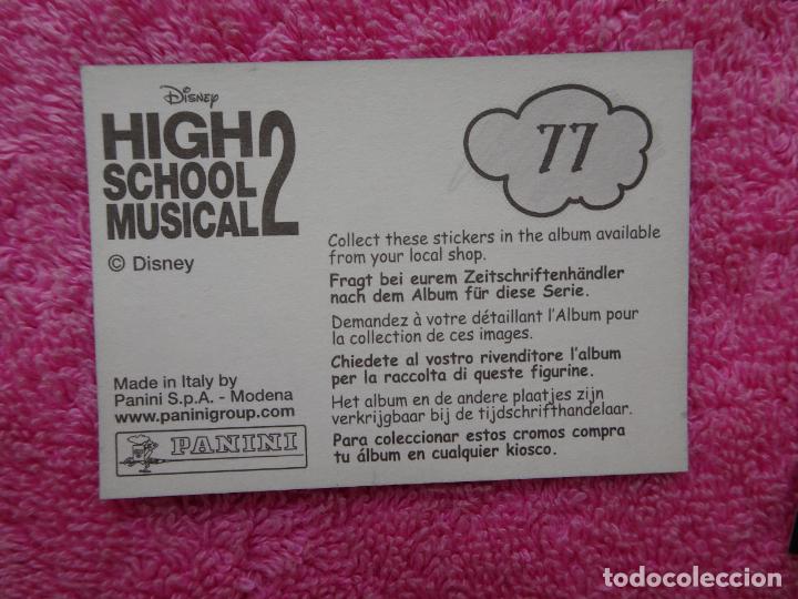 Coleccionismo cromos antiguos: high school musical 2 77 panini 2007 - Foto 2