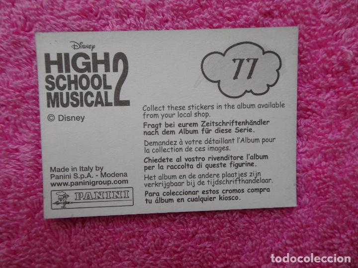 Coleccionismo cromos antiguos: high school musical 2 77 panini 2007 - Foto 2