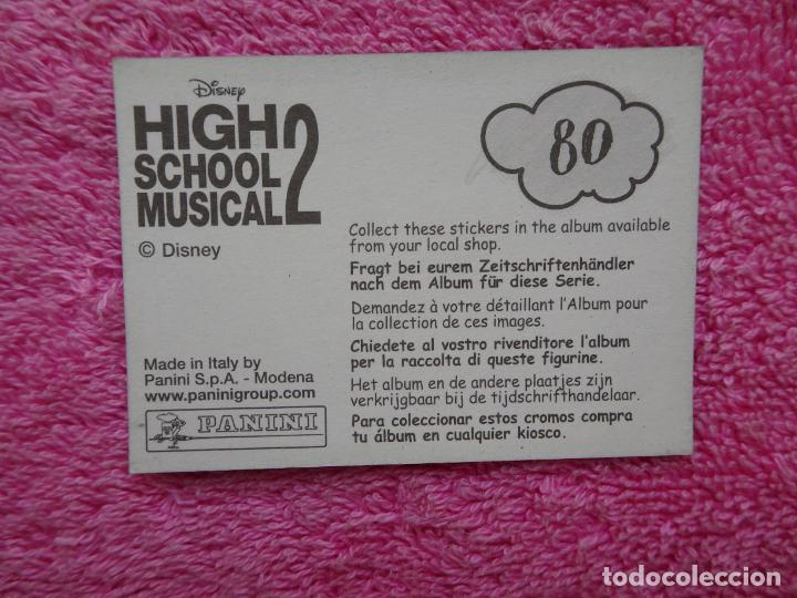 Coleccionismo cromos antiguos: high school musical 2 80 panini 2007 - Foto 2