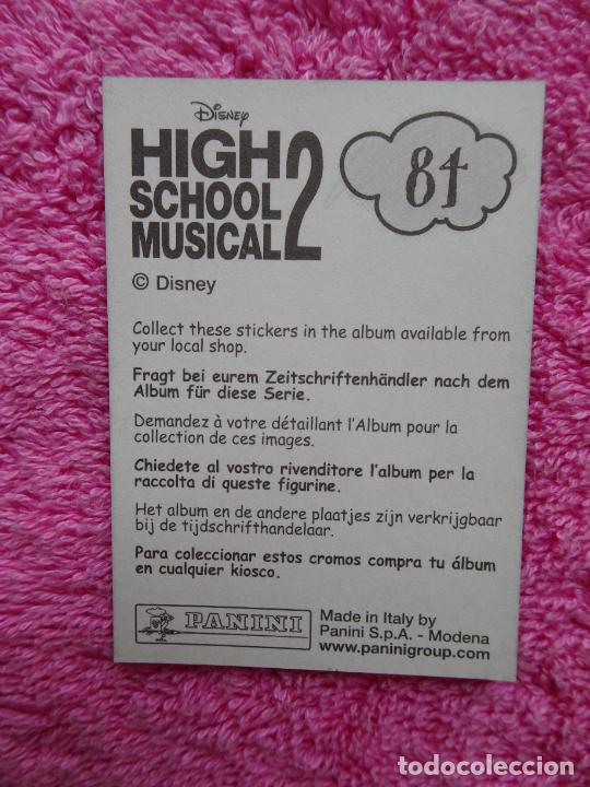 Coleccionismo cromos antiguos: high school musical 2 84 panini 2007 - Foto 2