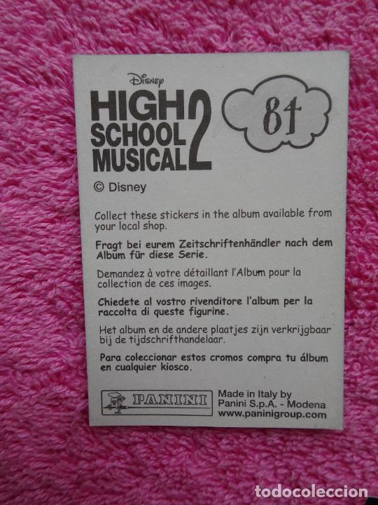 Coleccionismo cromos antiguos: high school musical 2 84 panini 2007 - Foto 2