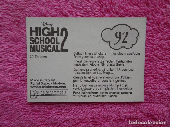 Coleccionismo cromos antiguos: high school musical 2 92 panini 2007 - Foto 2