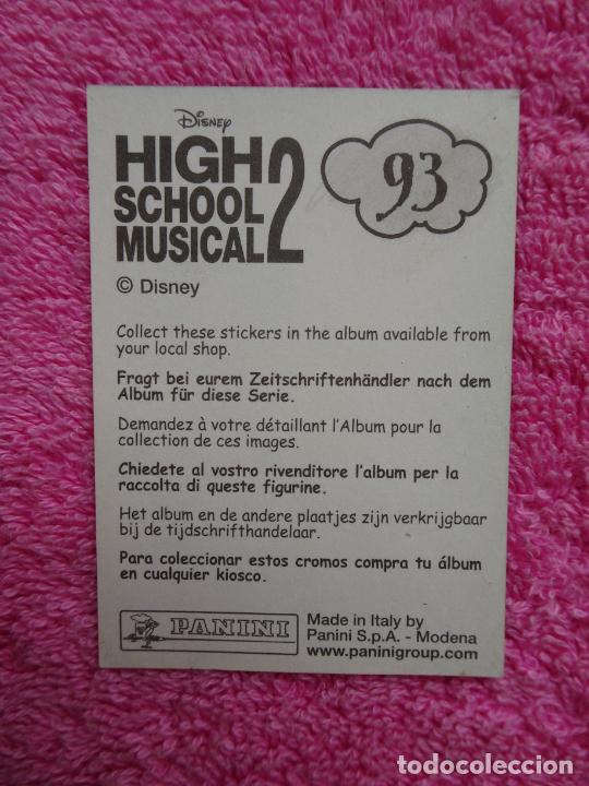 Coleccionismo cromos antiguos: high school musical 2 93 panini 2007 - Foto 2